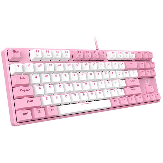 Bàn phím cơ Gaming Dareu EK87 Pink