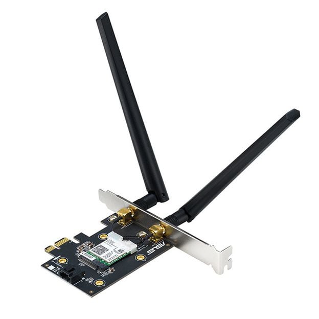 Card mạng PCIe WiFi 6 ASUS PCE-AX3000 Chuẩn AX3000