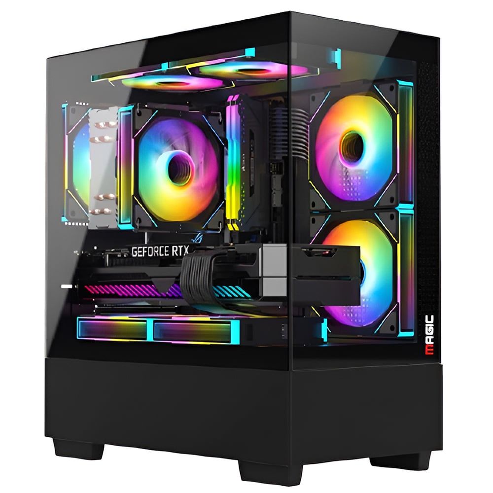  Case MAGIC MIX TOWER Black 