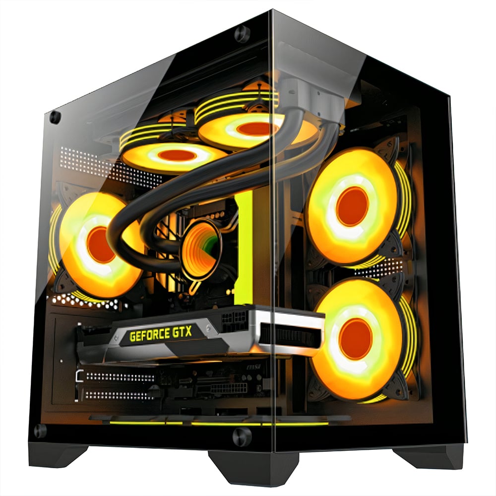 CASE EMASTER ECG985B GAMING BLACK