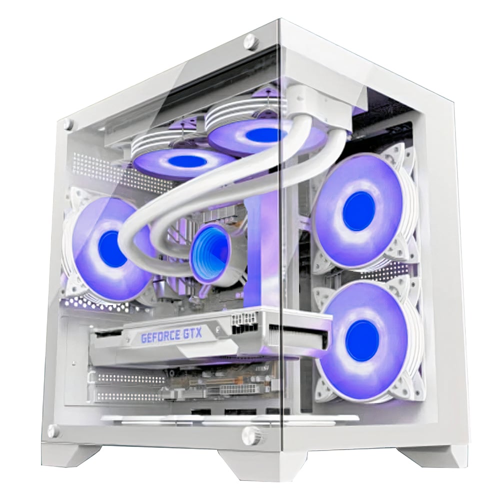 CASE EMASTER ECG985W GAMING WHITE