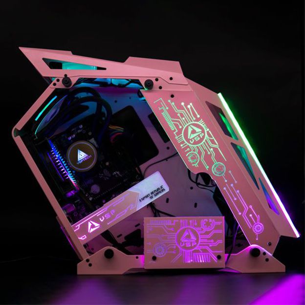 Case GAMING ES1 ROG PINK RGB