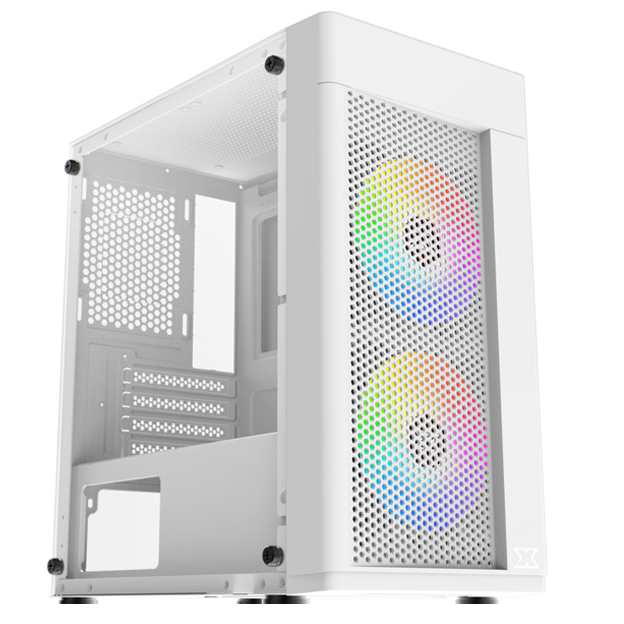 CASE Xigmatek Aero 2F + 2 Fan Led - WHITE