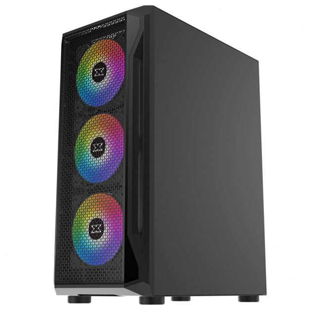 CASE Xigmatek Gamingx 3Fx + 3 Fan Led RGB BLACK