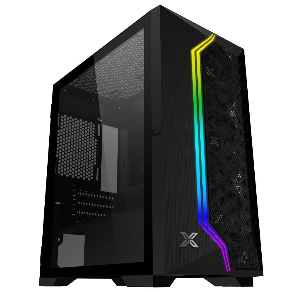  VỎ CASE XIGMATEK GEMINI II 3FB BLACK (TẶNG 3 FAN X22B) - (EN48366) 