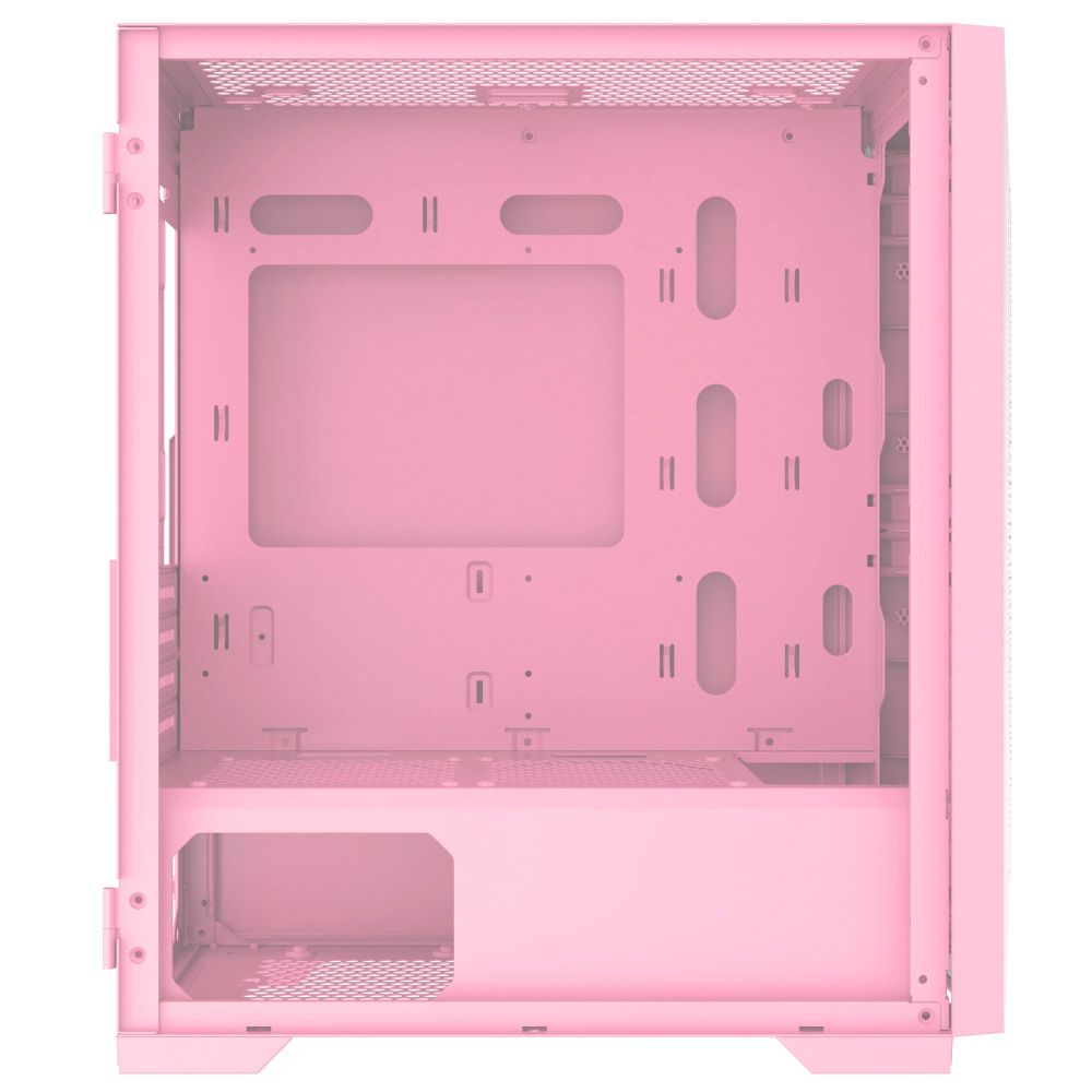 CASE XIGMATEK GEMINI II 3FB PINK (TẶNG 3 FAN X22B) - (EN48380)