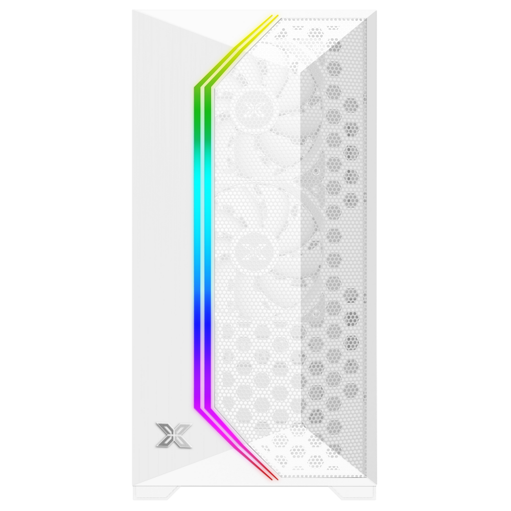 VỎ CASE XIGMATEK GEMINI II 3FB WHITE (TẶNG 3 FAN X22B) -  ( EN48373)