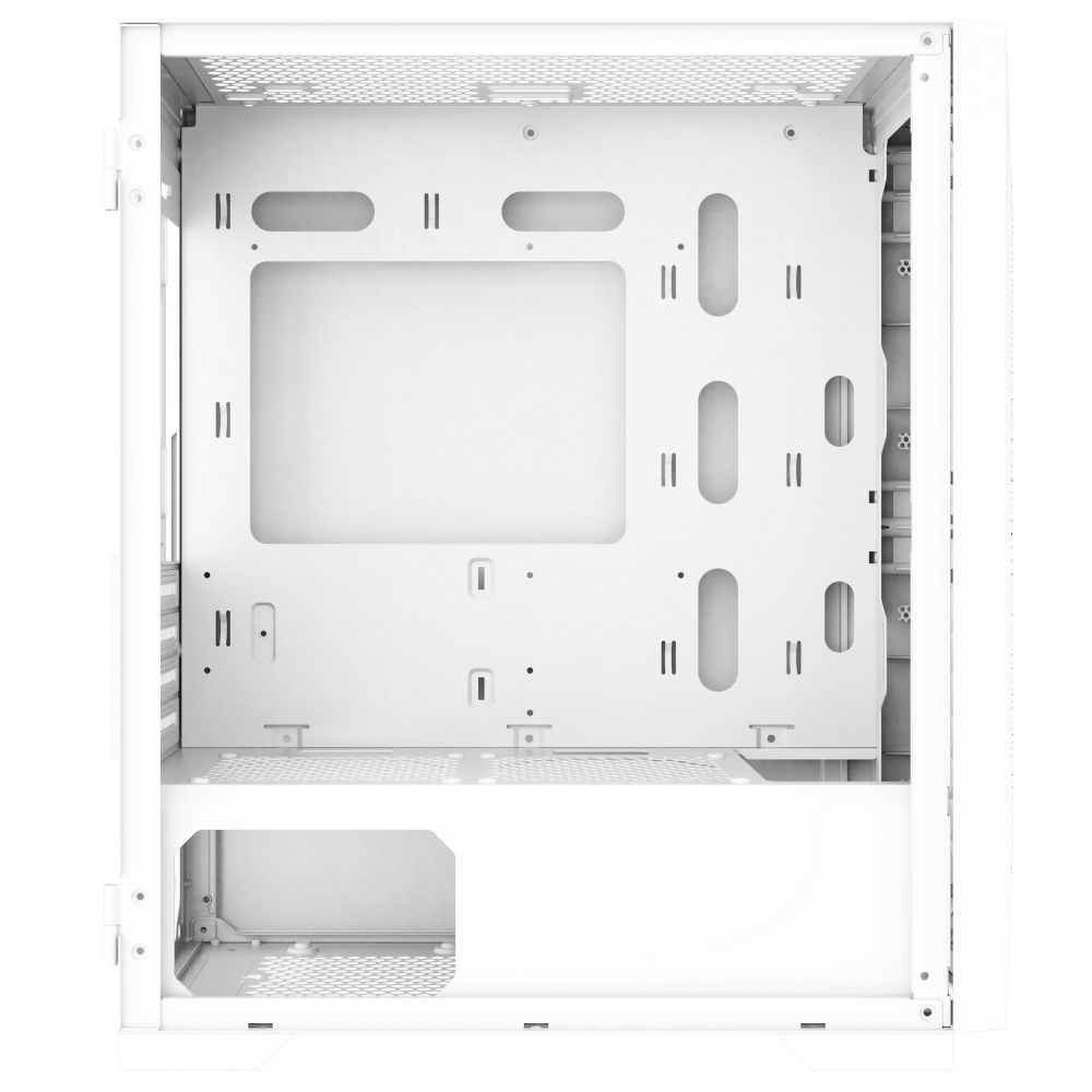 VỎ CASE XIGMATEK GEMINI II 3FB WHITE (TẶNG 3 FAN X22B) -  ( EN48373)