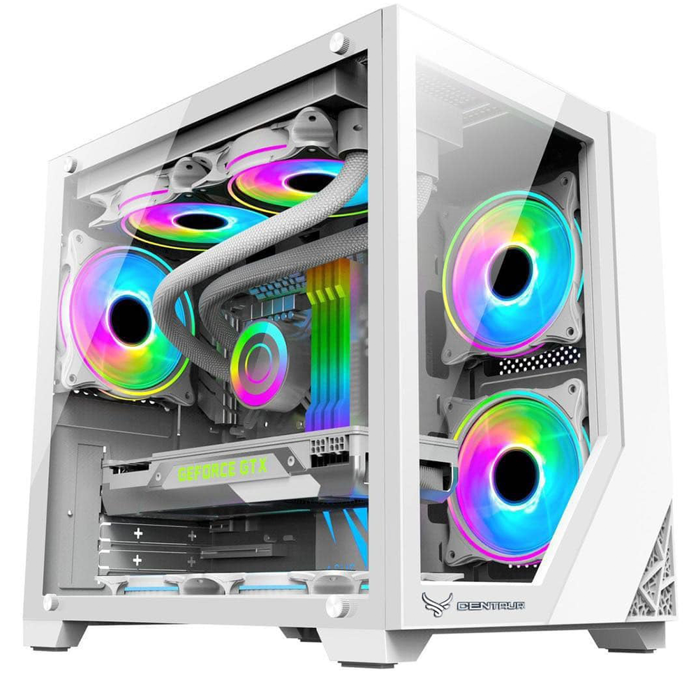  CASE CENTAUR TITAN WHITE GAMING 