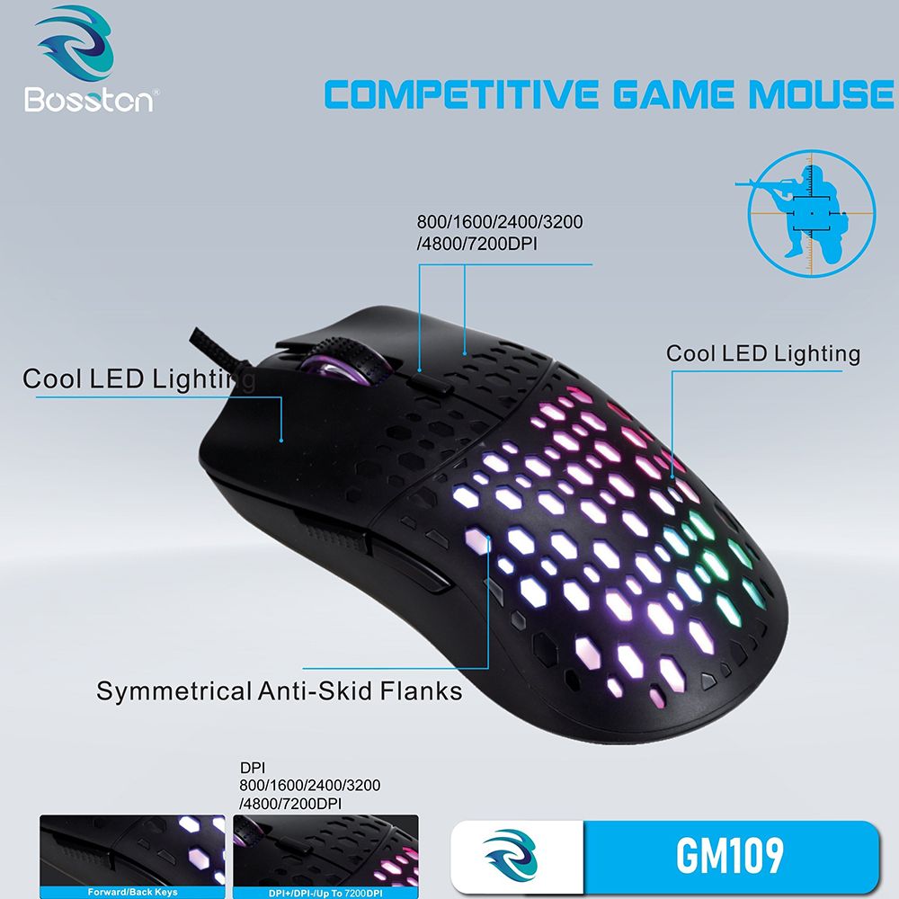 Chuột Gaming BOSSTON GM109 BLACK
