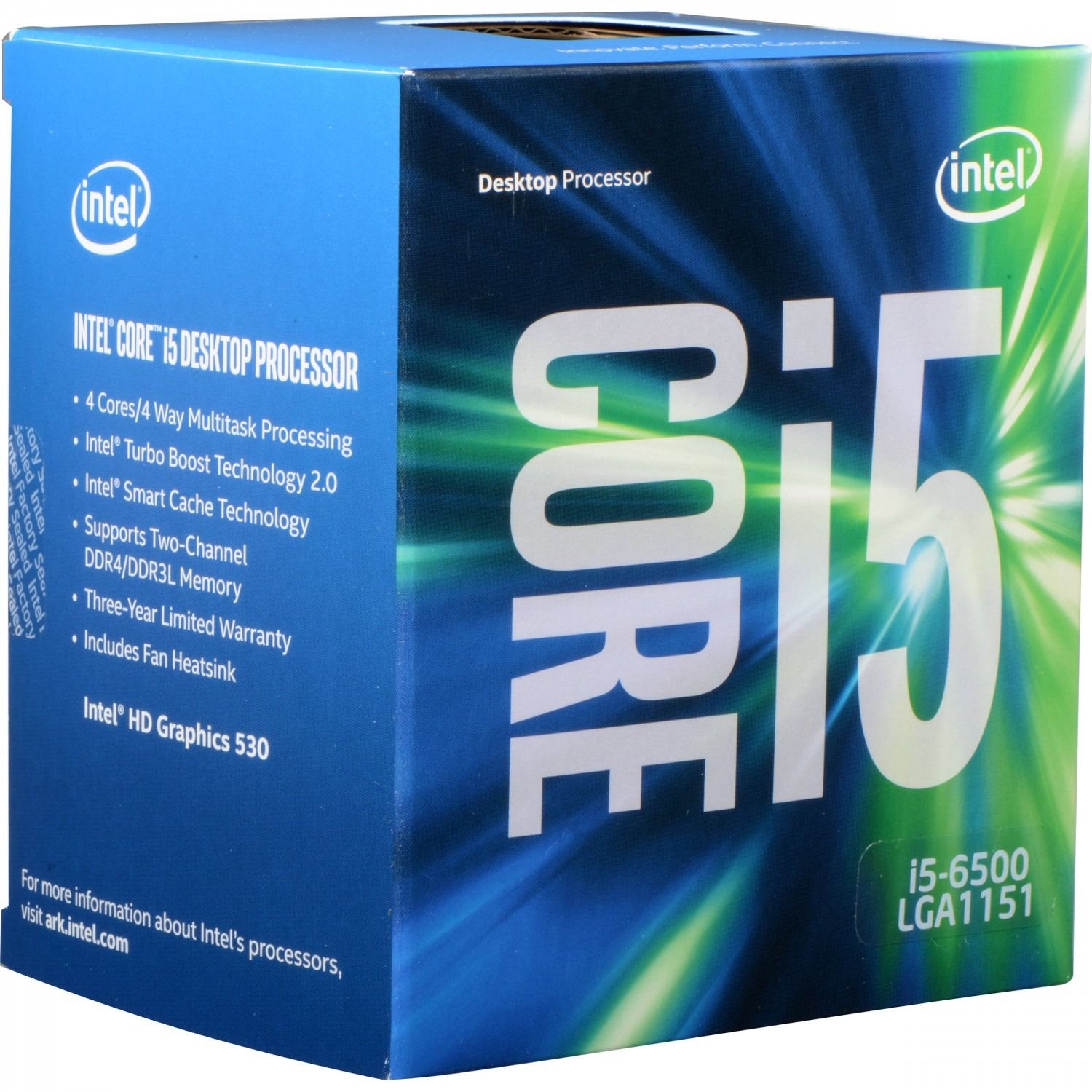 CPU Intel Core I5 6500 2ND 