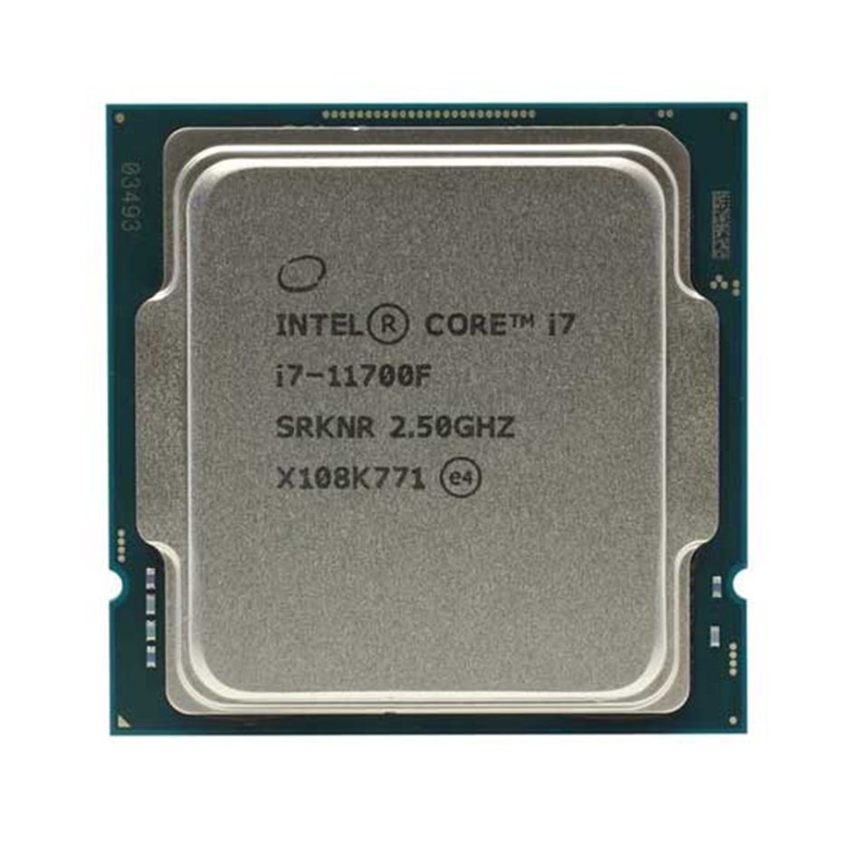 CPU Intel Core i7-11700F (2.5GHz turbo up to 4.9Ghz, 8 nhân 16 luồng, 16MB Cache, 65W) - Socket 1200