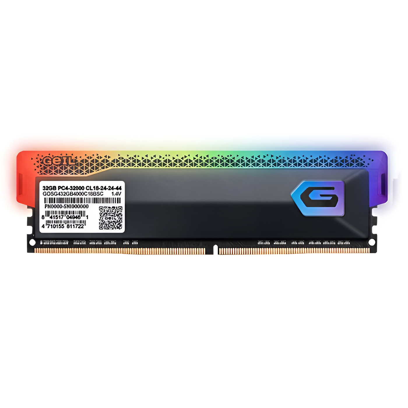 Ram GEIL ORION 16GB 3200 DDR4 RGB GRAY