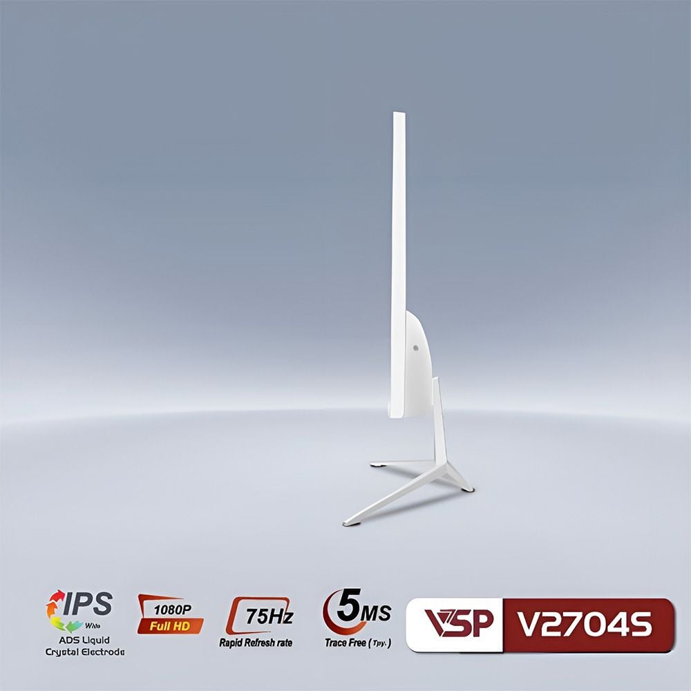 Màn hình VSP 27inch 75Hz IPS WHITE ( V2704S ) - WHITE
