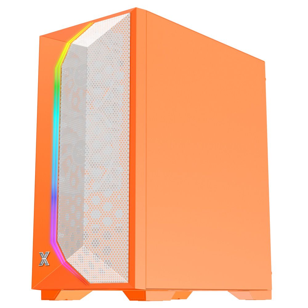 VỎ CASE XIGMATEK GEMINI II 3FB ORANGE PREMIUM GAMING (TẶNG 3 FAN X22B) - (EN48632)
