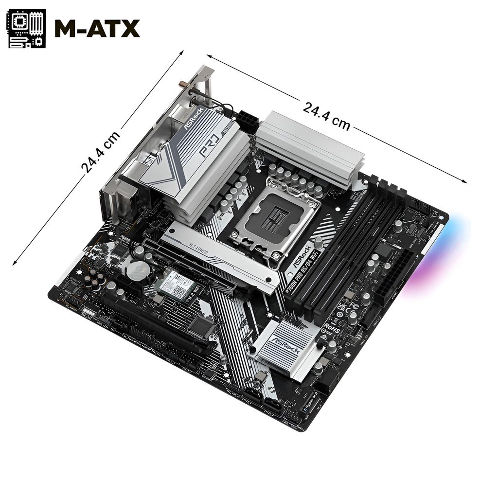 Mainboard ASROCK B760M PRO RS Wifi DDR4