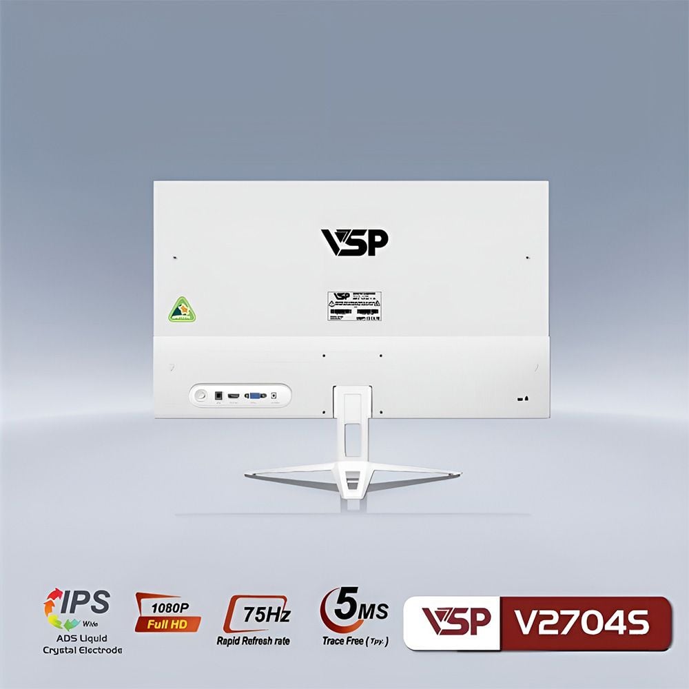 Màn hình VSP 27inch 75Hz IPS WHITE ( V2704S ) - WHITE