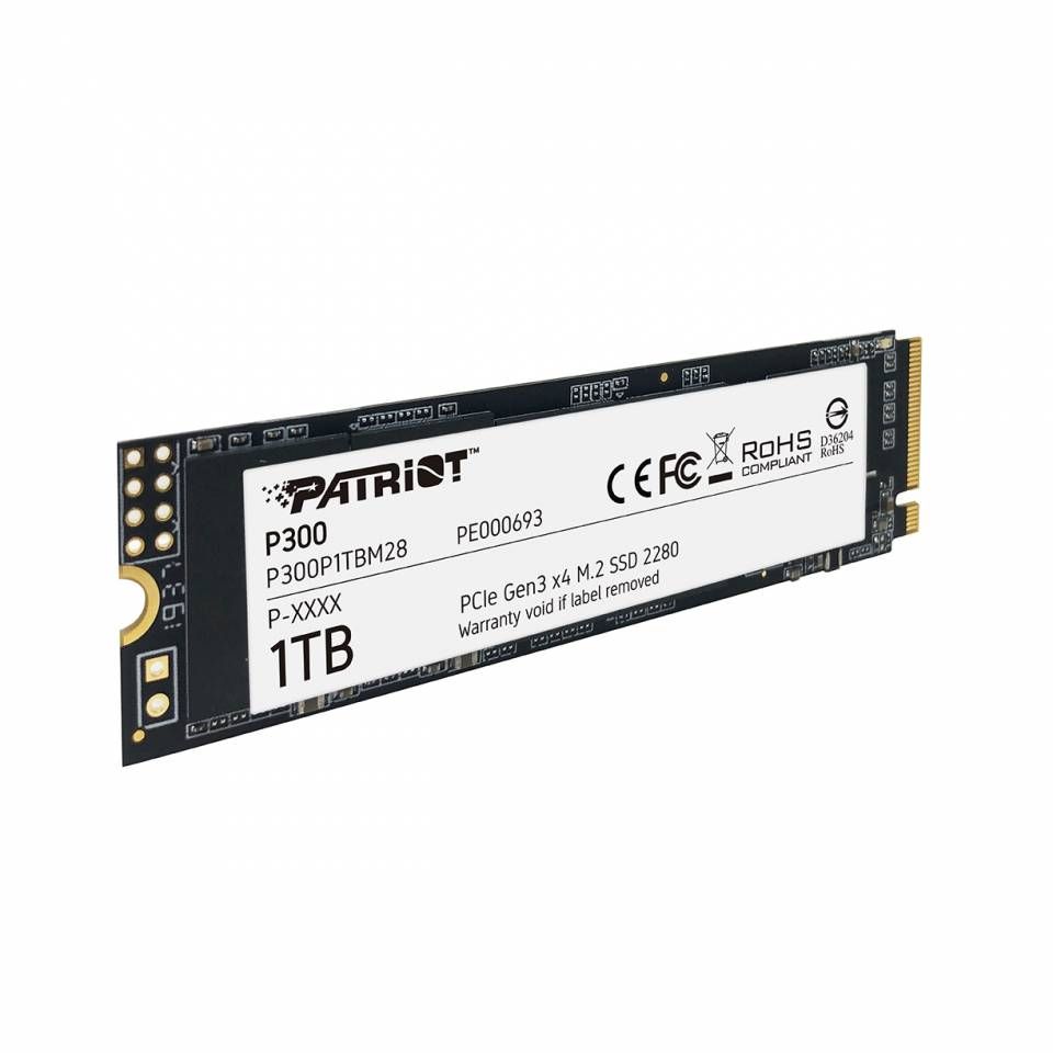 SSD 1TB Patriot P300 M2 2280 NVMe (P300P1TBM28)