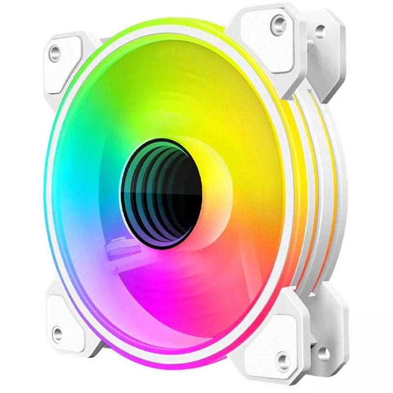 FAN COOLMOON FW1 WHITE RGB