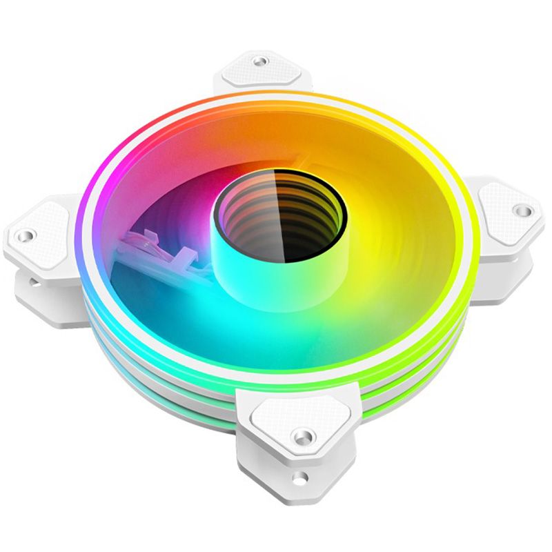 FAN COOLMOON FW1 WHITE RGB