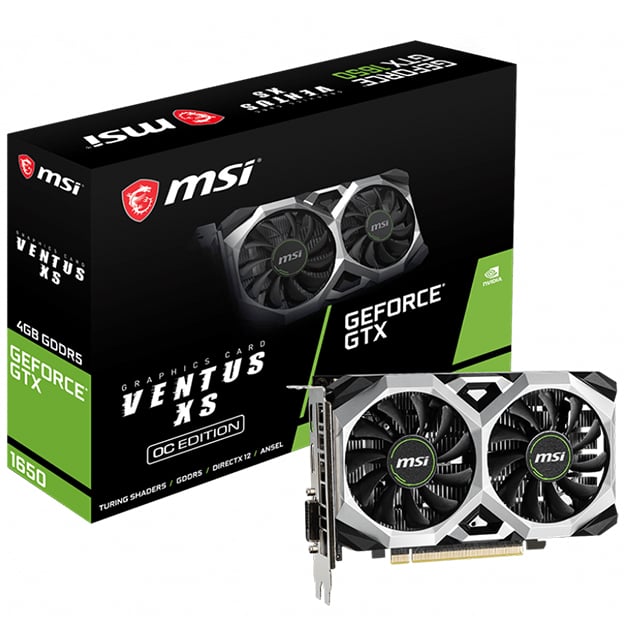GTX 1650 4GB MSI VENTUS XS OC