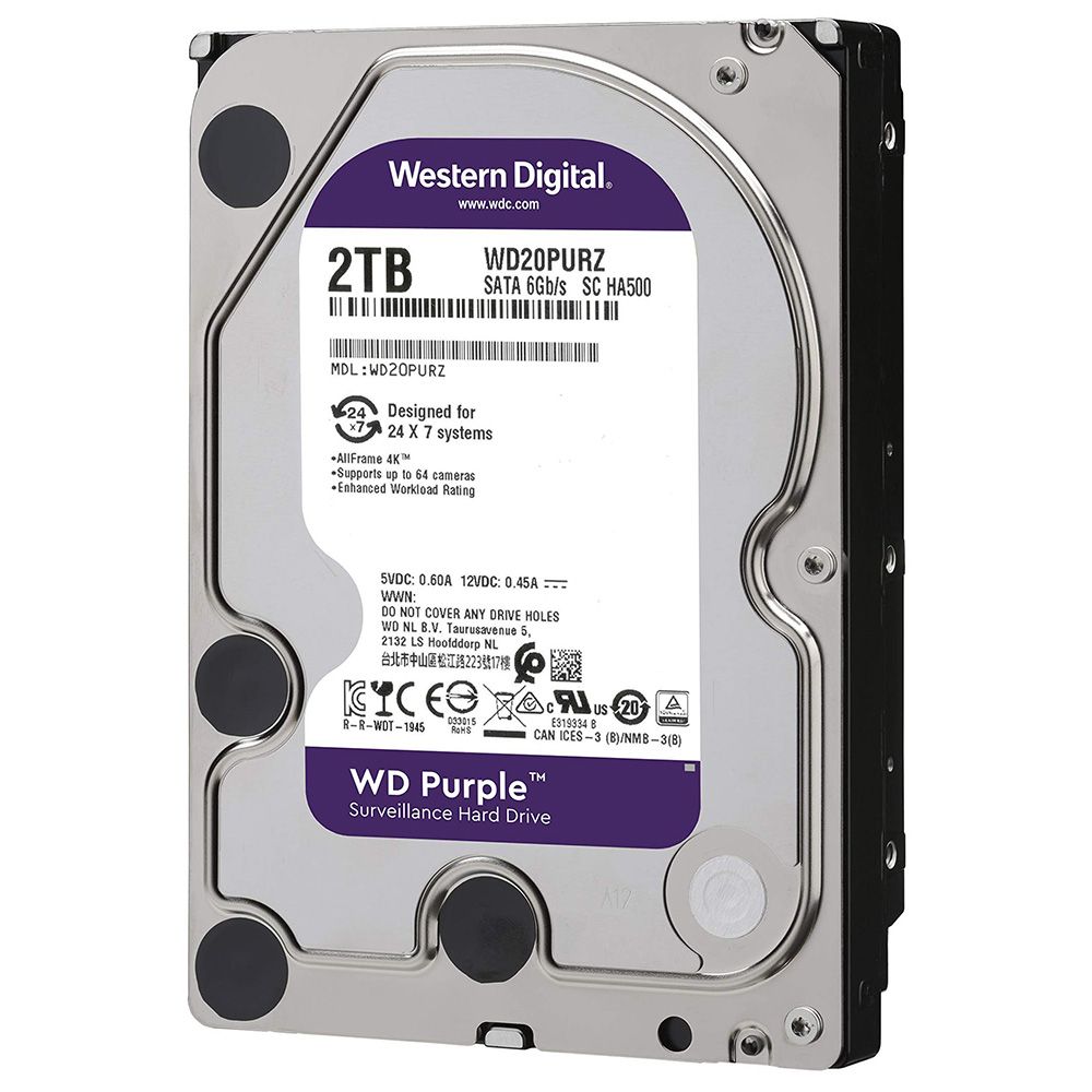 HDD 2TB WD PURPLE chính hãng VSP