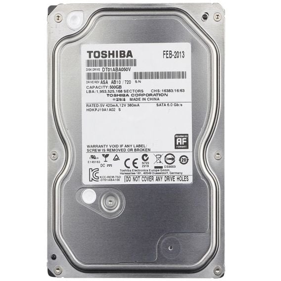  HDD TOSHIBA 500GB chính hãng VSP 