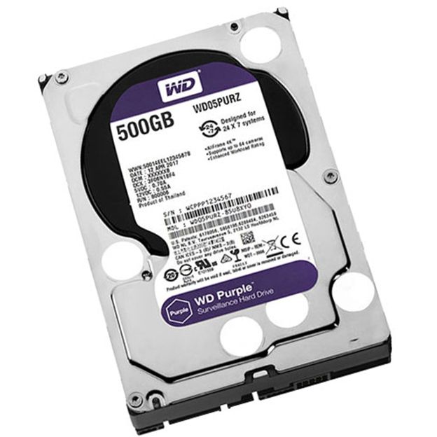 HDD WD 500GB PURPLE chính hãng VSP
