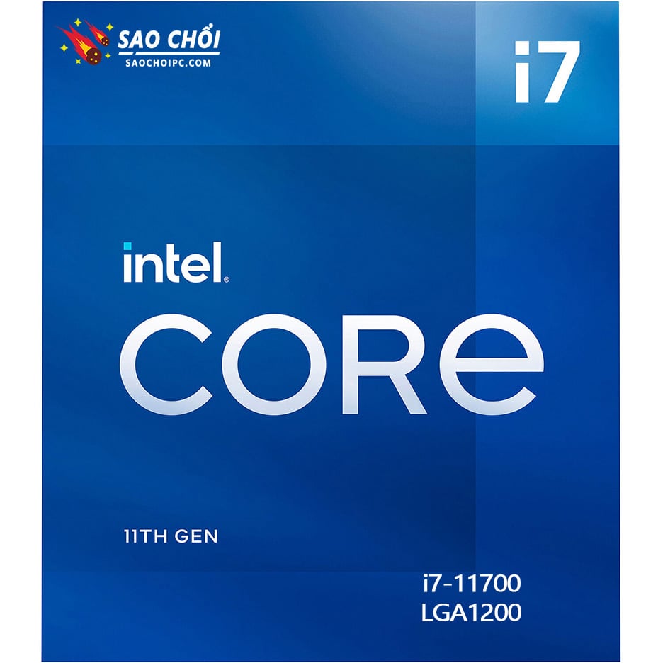 CPU Intel Core i7-11700 (2.5GHz turbo up to 4.9Ghz, 8 nhân 16 luồng, 16MB Cache, 65W) - Socket 1200