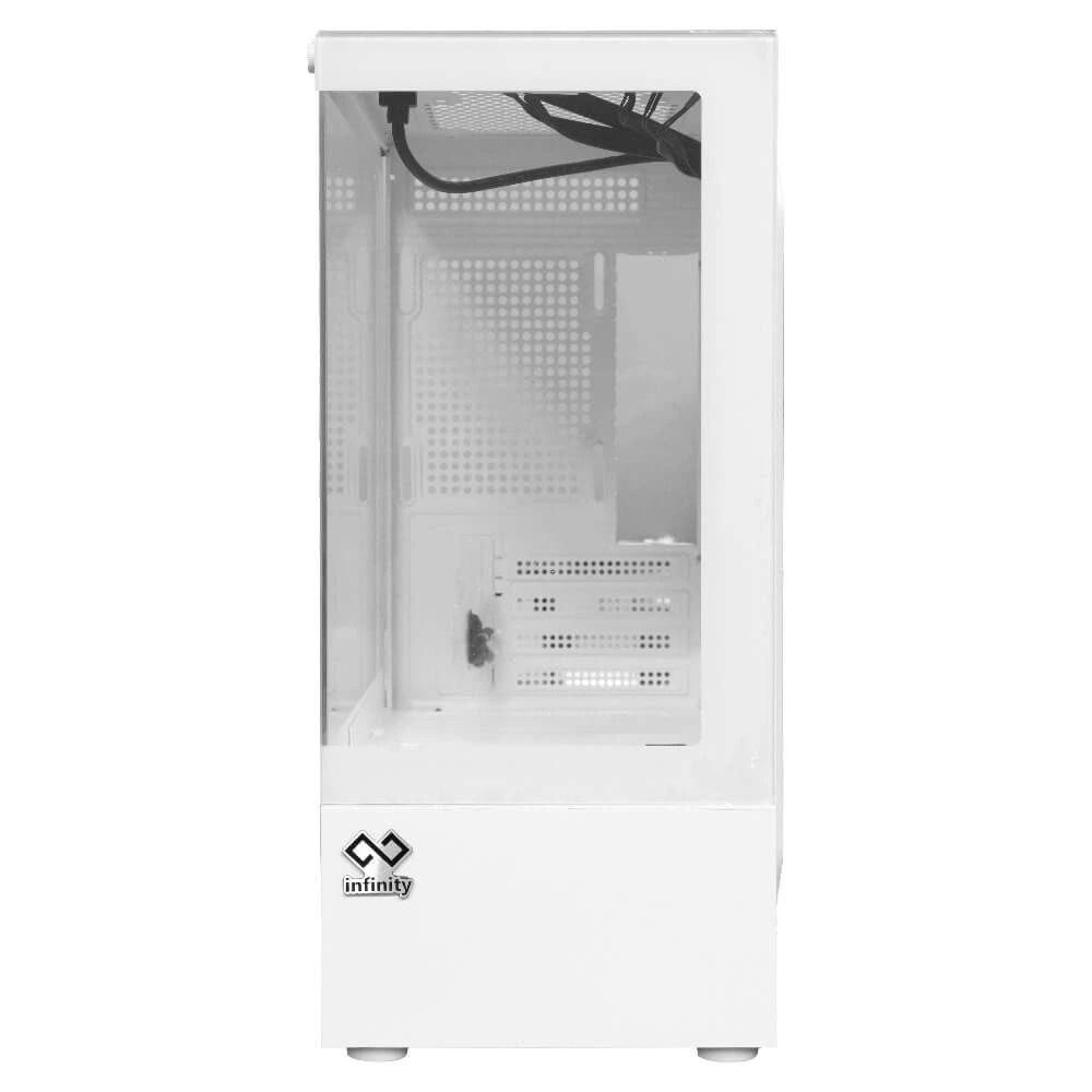 Case INFINITY AQUA M WHITE (Tặng Kèm 1 Fan Led)