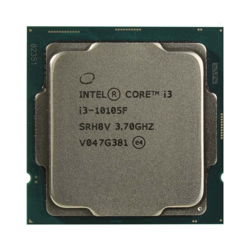 CPU Intel Core i3 10105F TRAY (3.70 Up to 4.40GHz, 6M, 4 nhân 8 luồng )