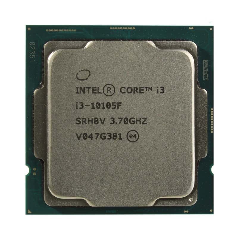  CPU Intel Core i3 10105F TRAY (3.70 Up to 4.40GHz, 6M, 4 nhân 8 luồng ) 