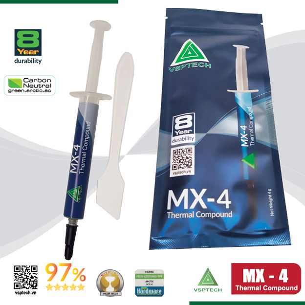  KEM TẢN NHIỆT MX4 - CHÍNH HÃNG VSP (ACTCP00031B) 