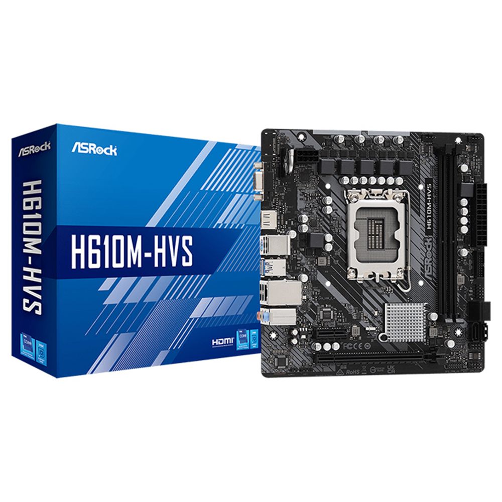  Mainboard Asrock H610M-HVS DDR4 