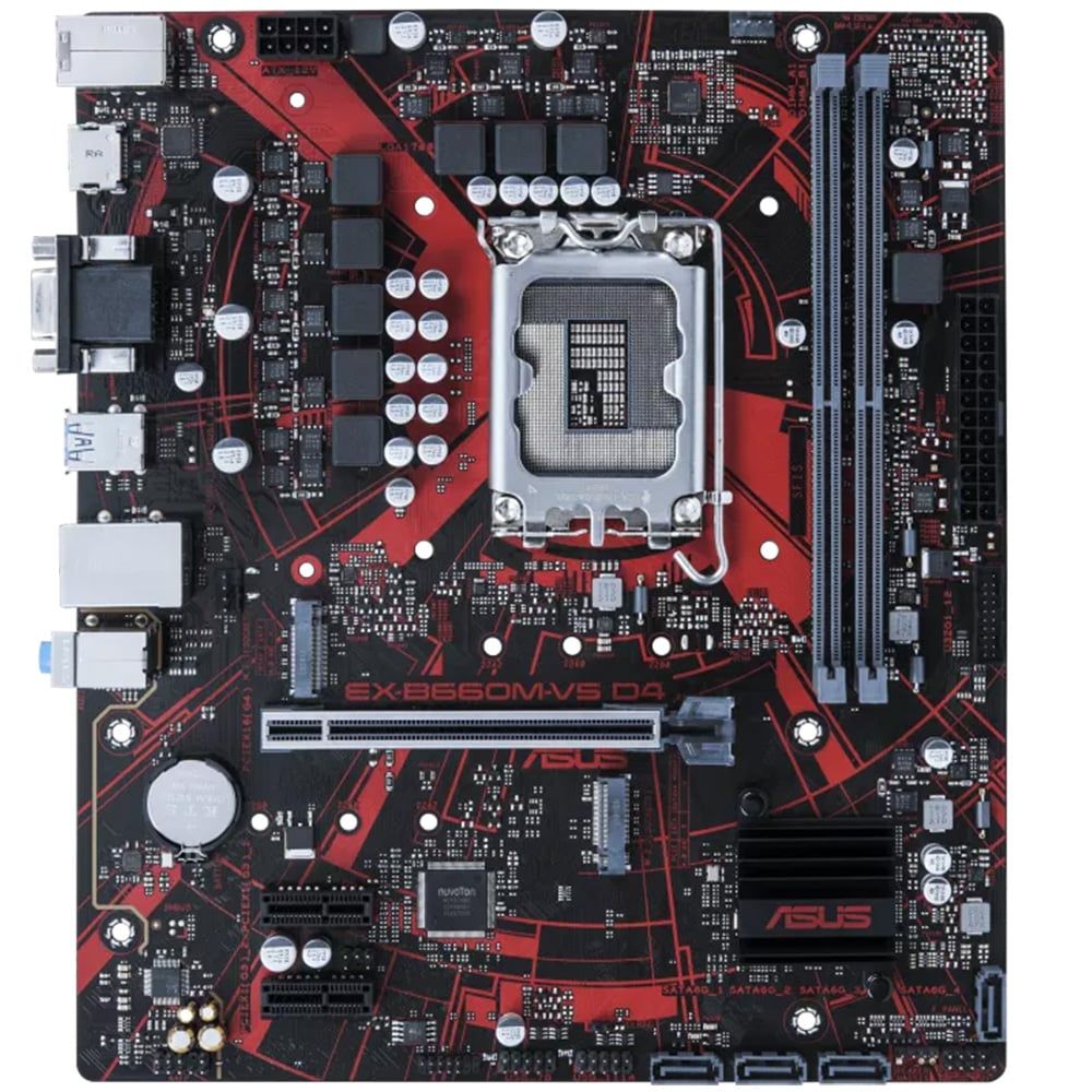  Mainboard Asus EX-B660M-V5 DDR4 