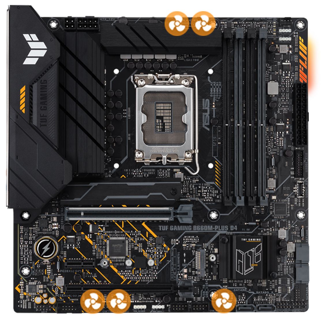  Mainboard Asus TUF GAMING B660M-PLUS DDR4 