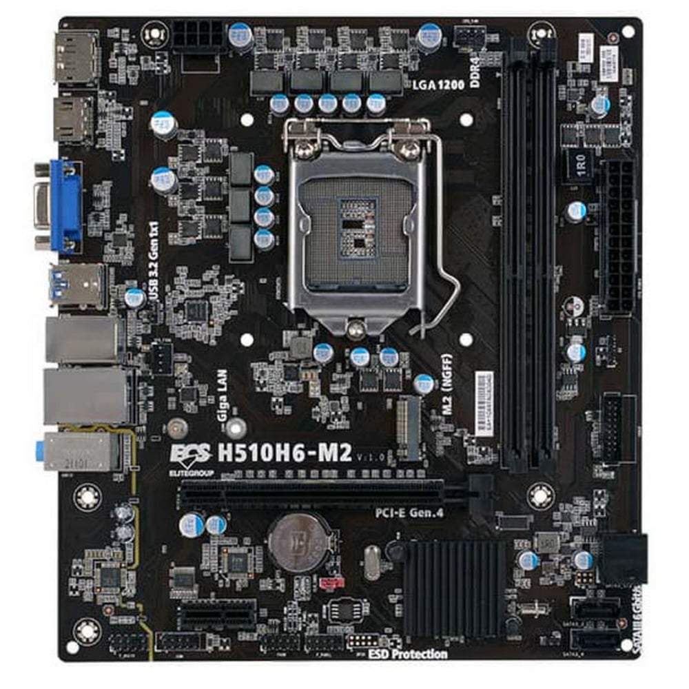 Mainboard ECS H510M H6 ( có khe M2)