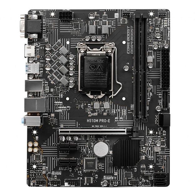 MAINBOARD H510M PRO E MSI (G57-M1A1242-X04)