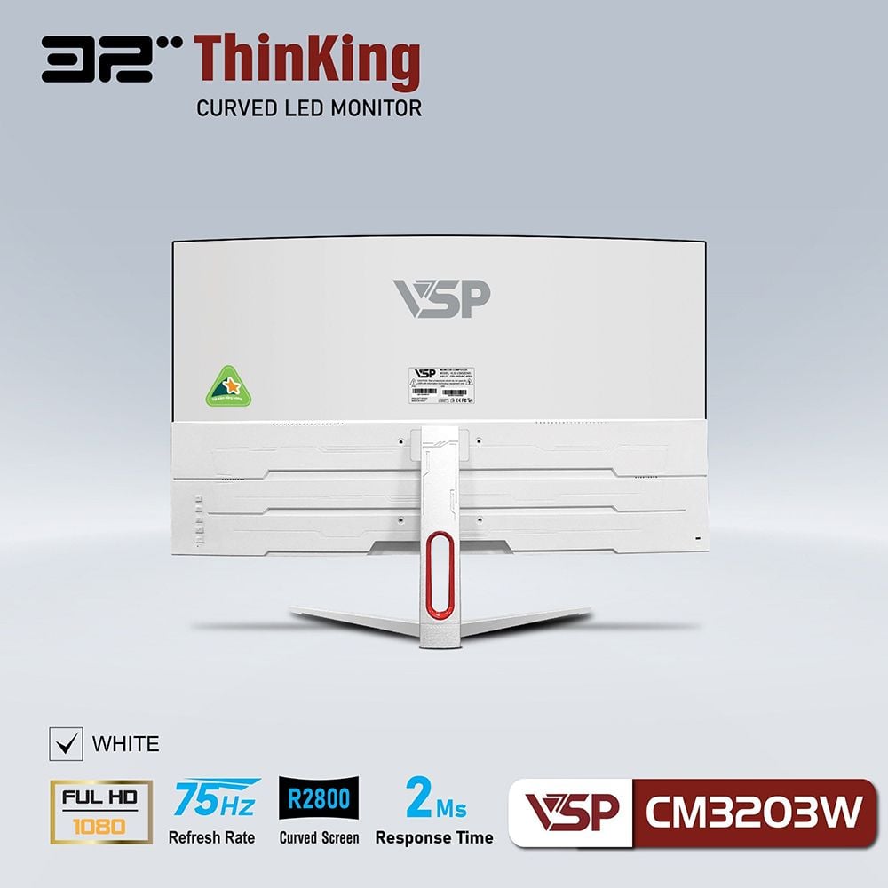 Màn hình cong VSP 32inch VL32 CM3203W White