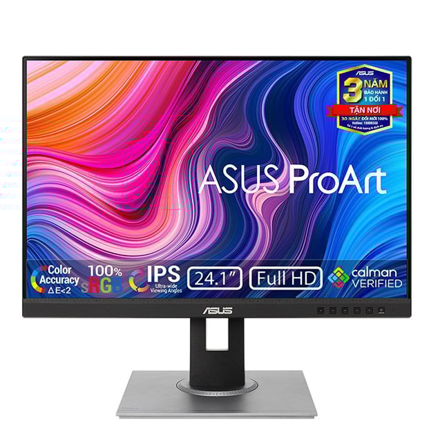 Màn Hình Đồ Họa Asus Proart Pa248Qv (24.1 Inch/Ips/75Hz/5Ms/300Nits/Speaker