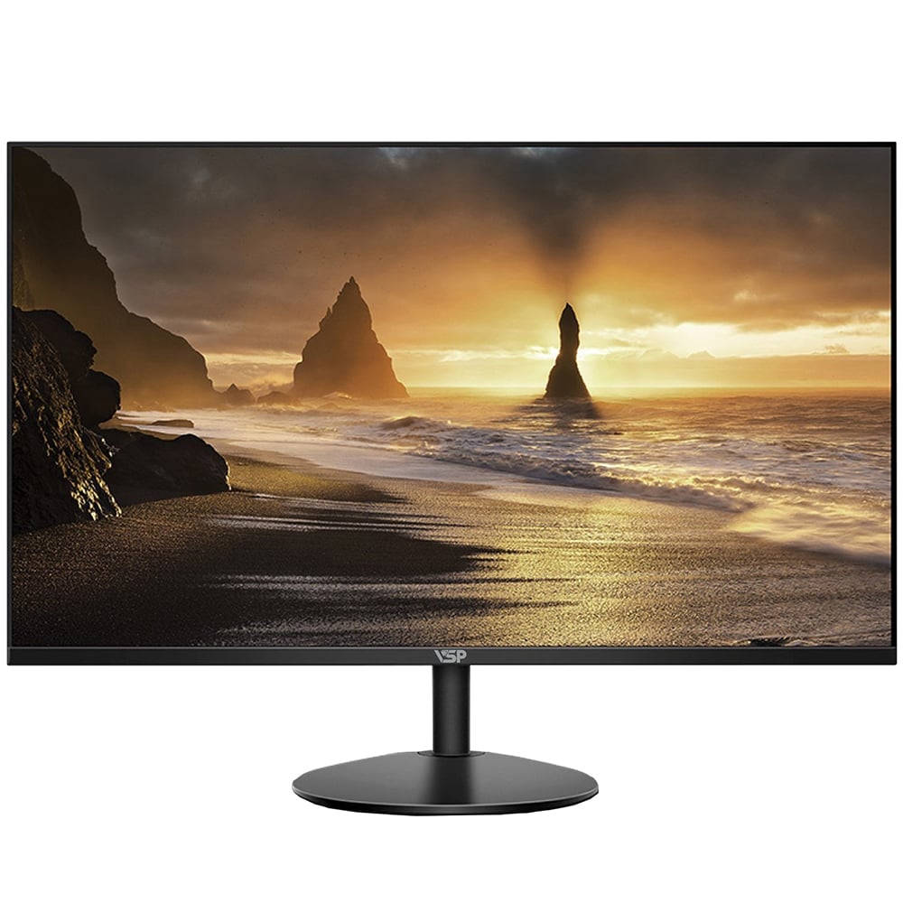 Màn Hình VSP 22inch VA 75hz Tràn Viền Black V2203H