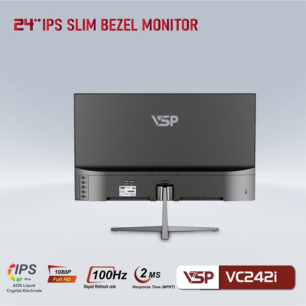 Màn hình VSP 24inch 100Hz IPS BLACK VC242i