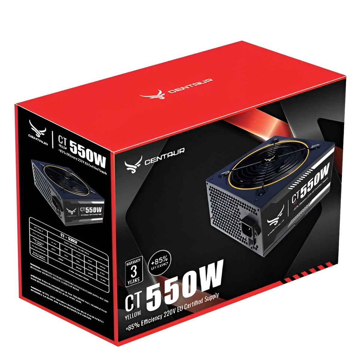  Nguồn CT 550W Centaur 80 PLUS Yellow 