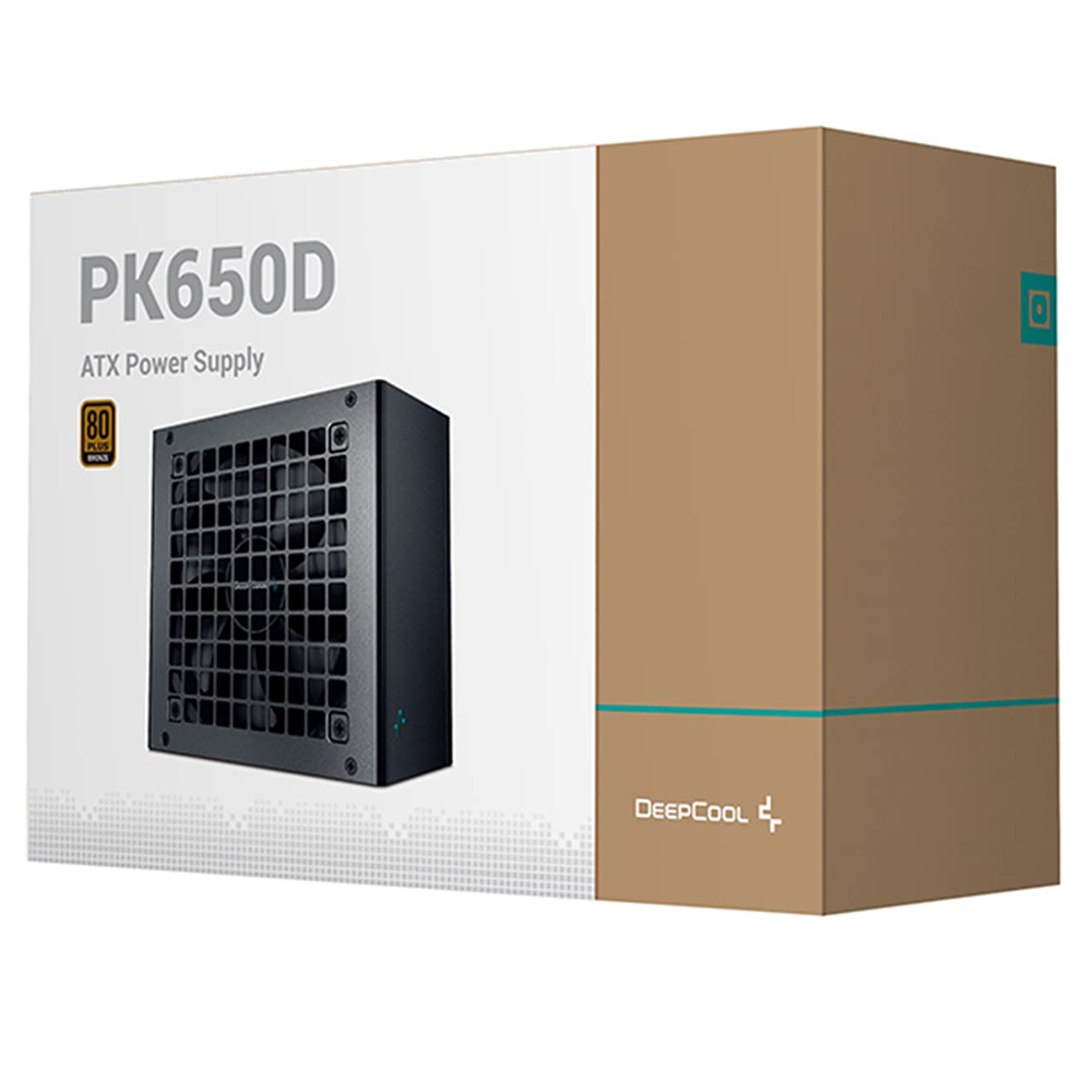 Nguồn Deepcool PK650 650W 80 Plus Bronze R-PK650D-FA0B-EU