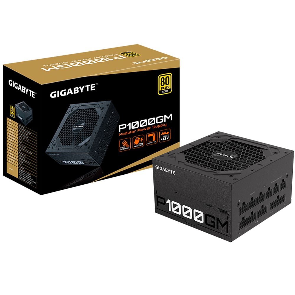 NGUỒN GIGABYTE GP - P1000GM 1000W 80 PLUS GOLD FULL MODULAR