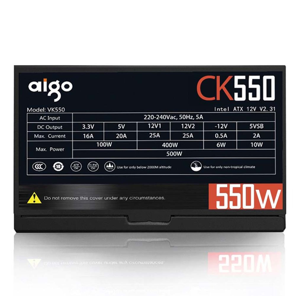 Nguồn PSU AIGO 550W CK550 Pro