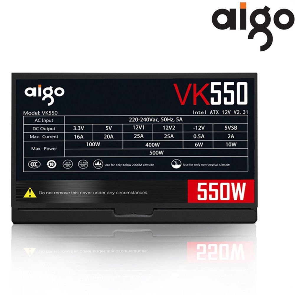 Nguồn PSU AIGO 550W VK550
