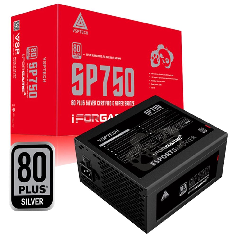  Nguồn PSU VSPSP750 750W 80PLUS SILVER ( SP05-SP7500128 ) 