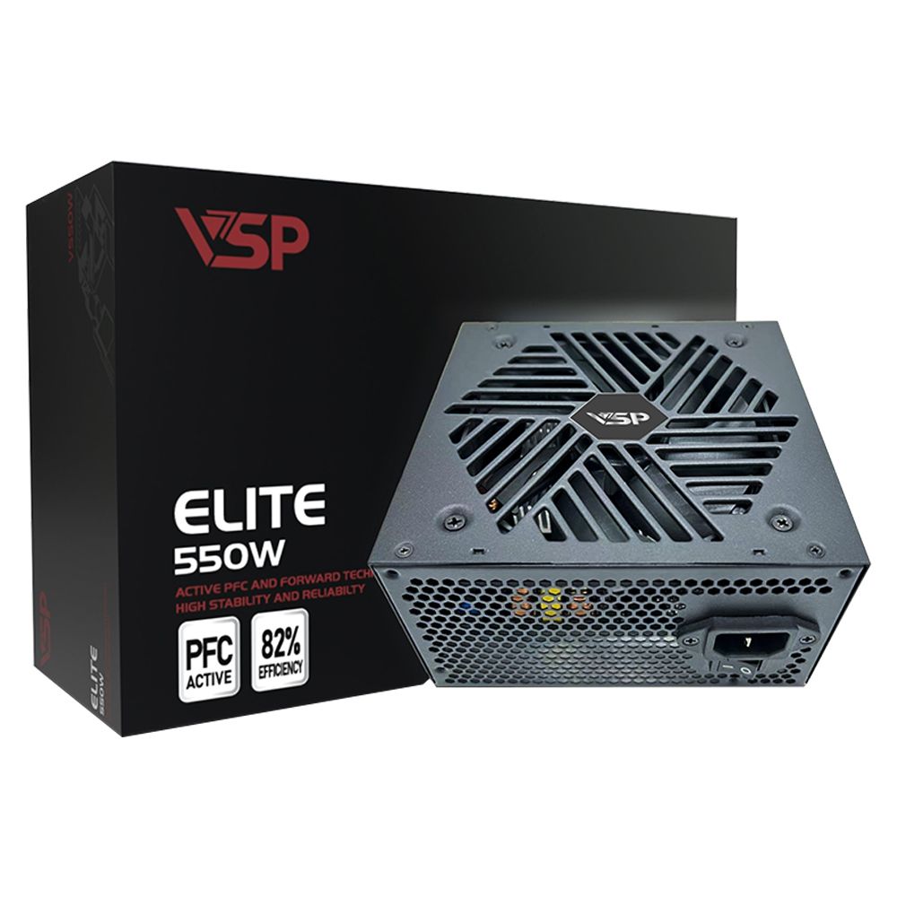 Nguồn VSP Elite Active PFC V650W