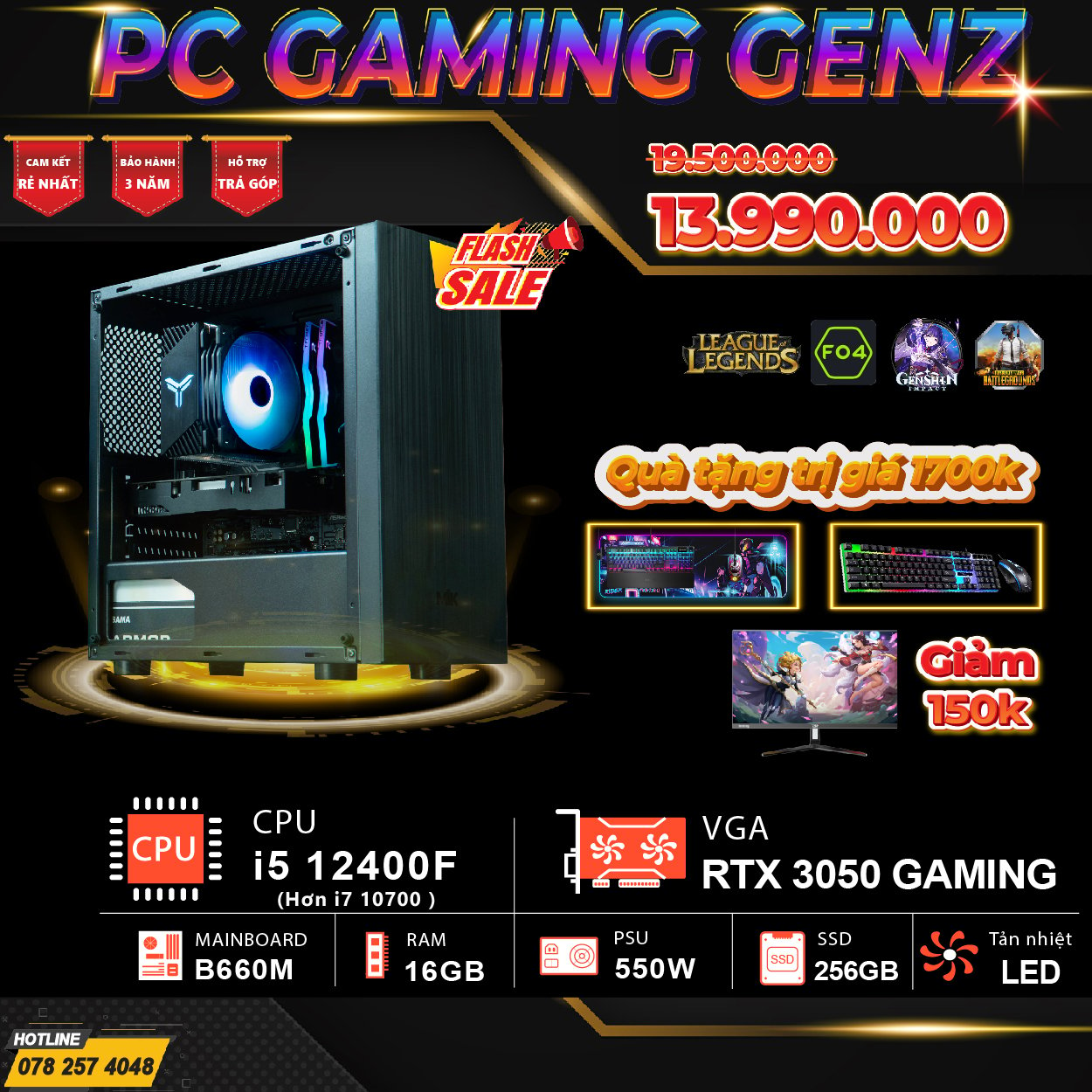 PC GAMING GENZ - FULL NEW 100%